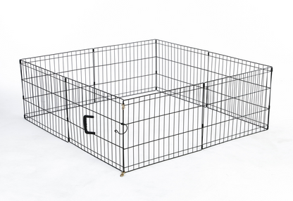 Exercise Pet Play Pen 6/8 Panels  Puppy Pen for Travel&Camping Outdoor Activities