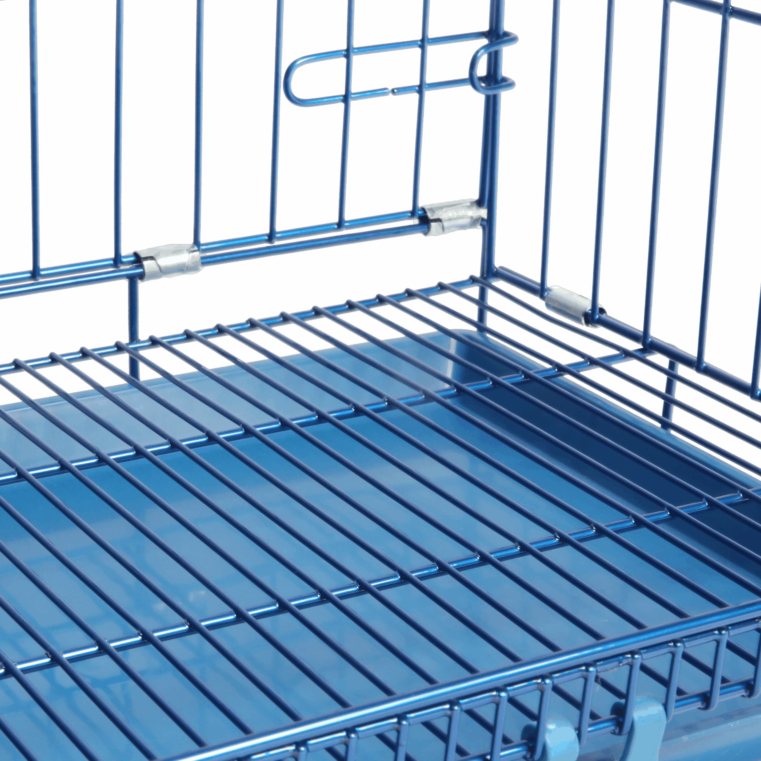 Royal Blue Dog Crate – Vibrant and Secure