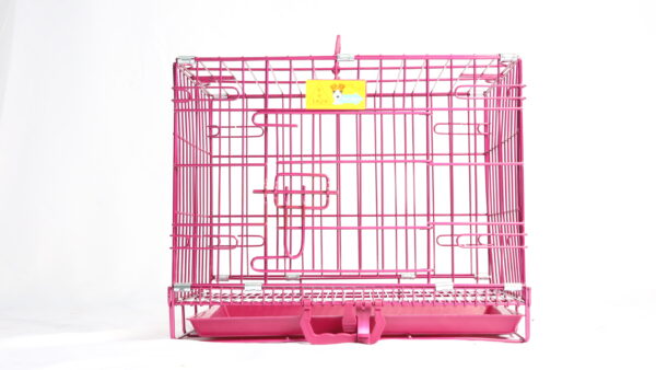 Pink Fashion Dog Crate – Stylish Comfort