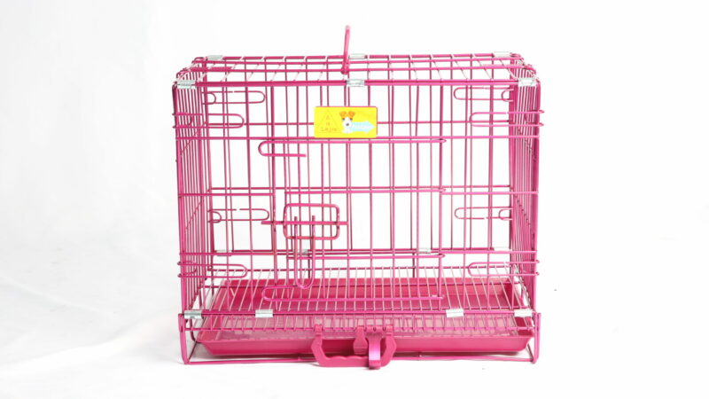 Pink Fashion Dog Crate – Stylish Comfort - Image 3