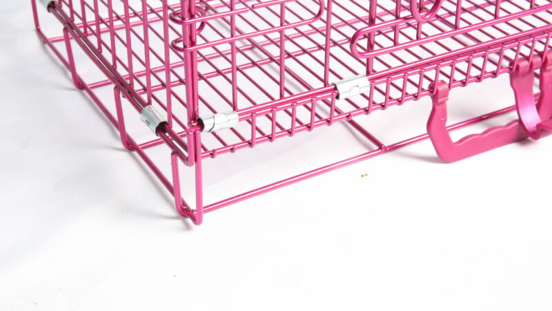 Pink Fashion Dog Crate – Stylish Comfort - Image 6
