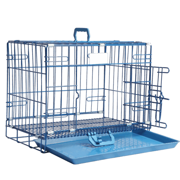 Royal Blue Dog Crate – Vibrant and Secure - Image 5