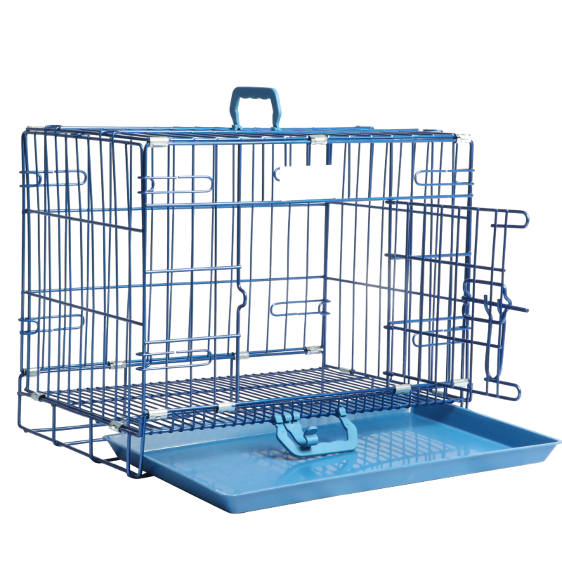 Royal Blue Dog Crate – Vibrant and Secure - Image 5