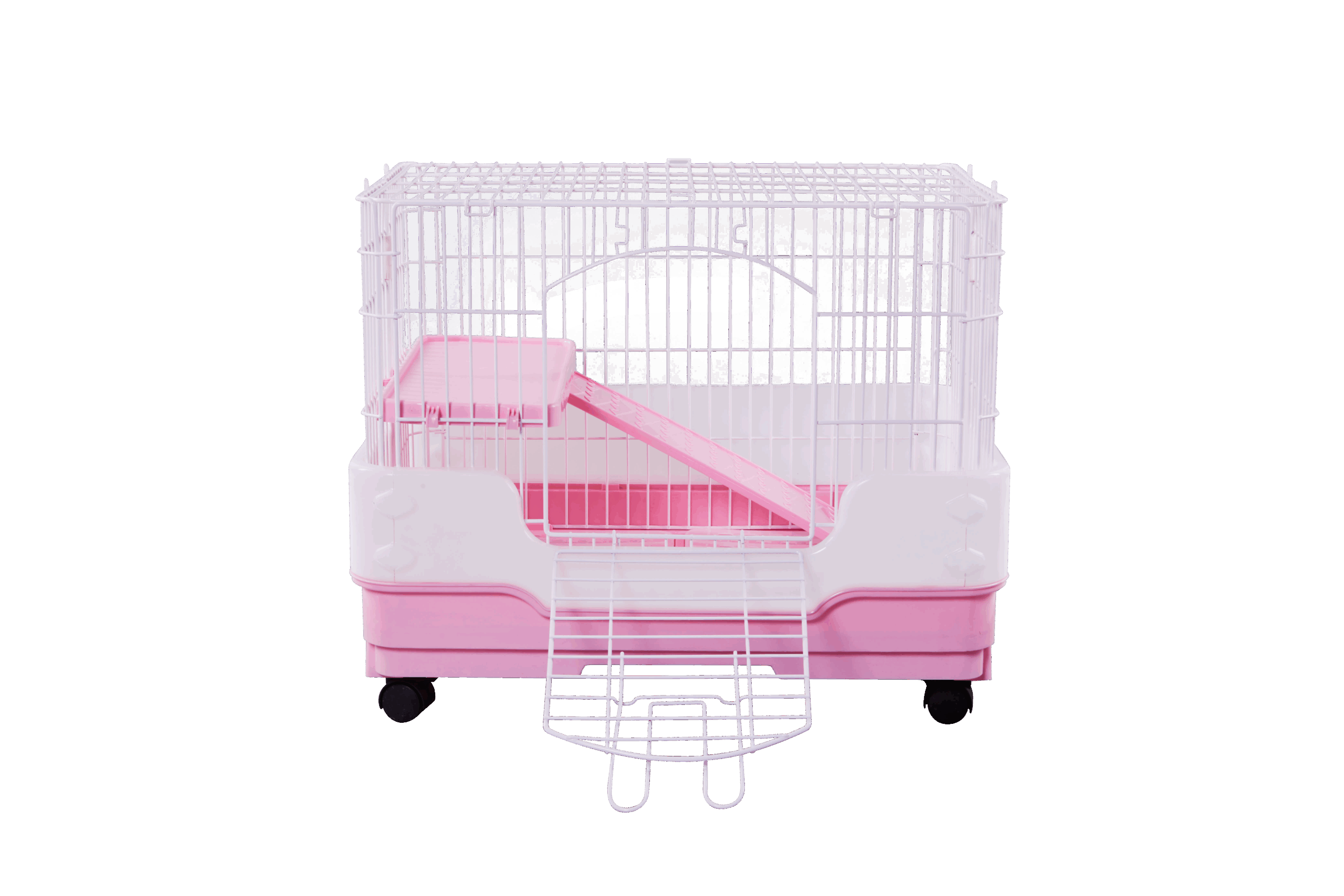 Deluxe Pink Large Pet Cage – Ideal for Small Pets