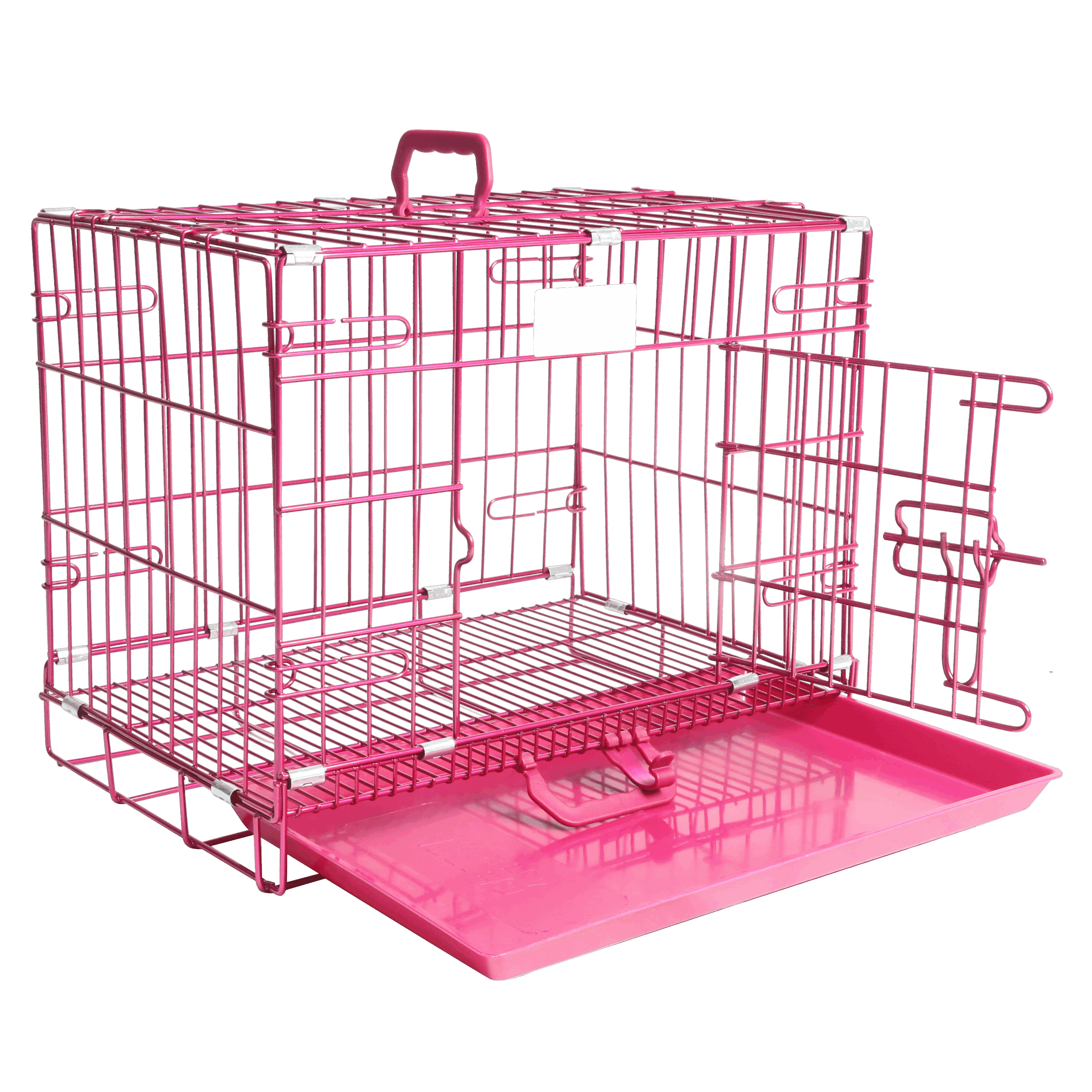 Pink Fashion Dog Crate – Stylish Comfort