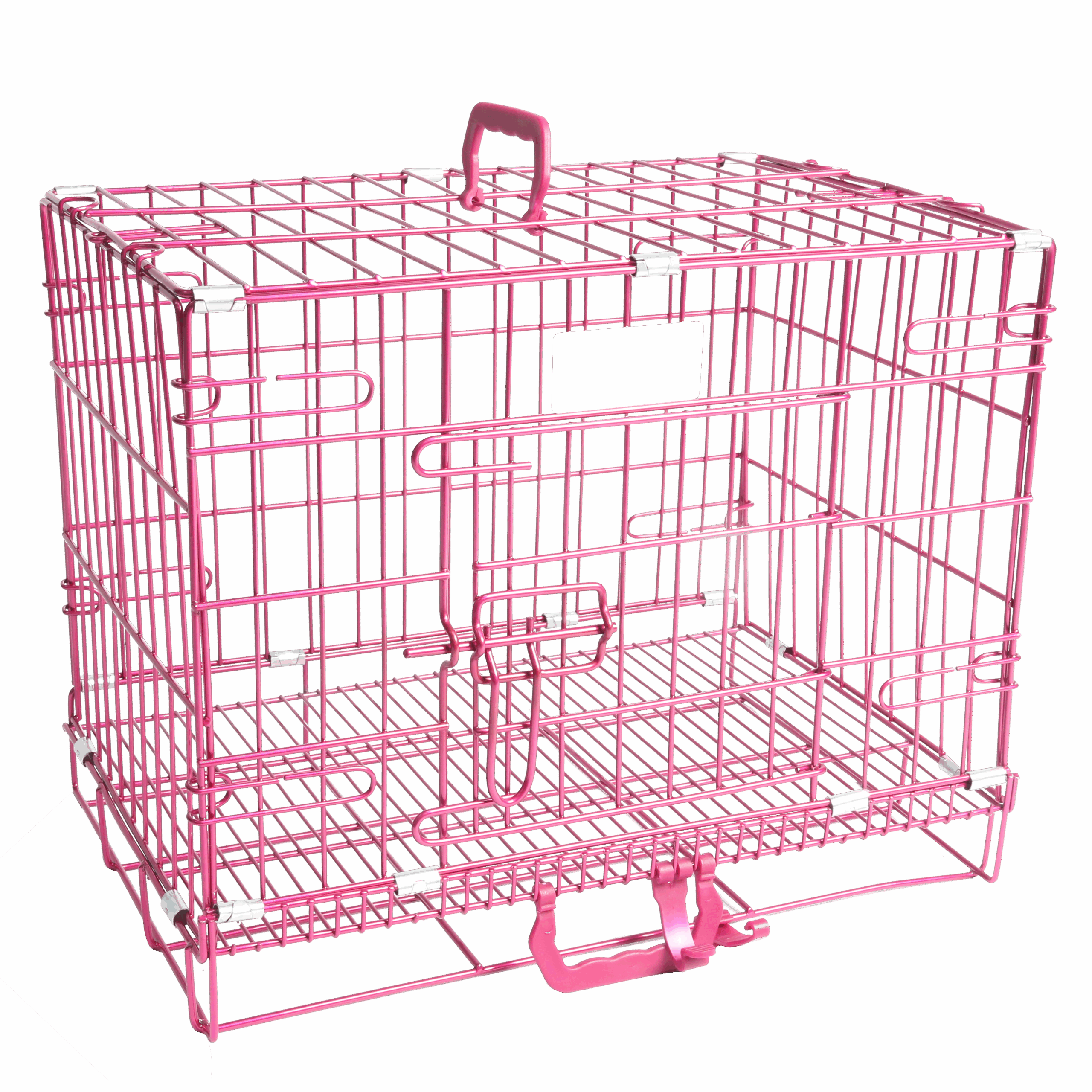 Pink Fashion Dog Crate – Stylish Comfort